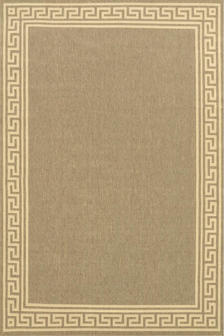 Sisalo Border Flatweave Rug - 104 Natural