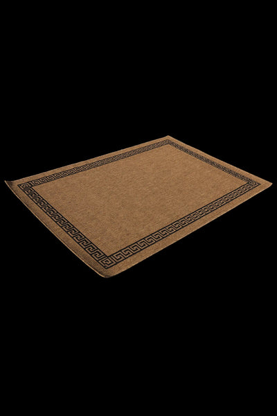 Sisalo Border Flatweave Rug - 121 Natural