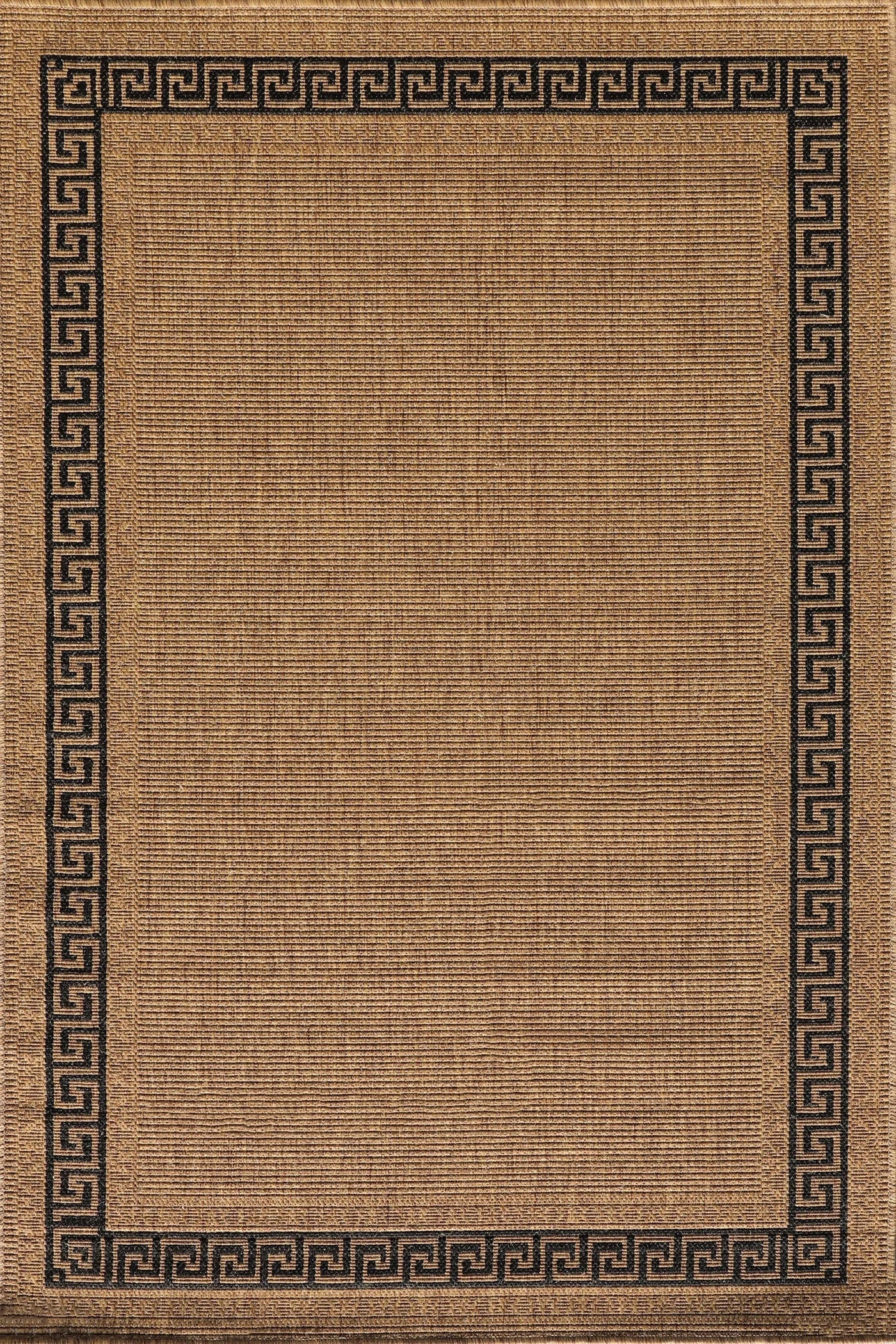 Sisalo Border Flatweave Rug - 121 Natural