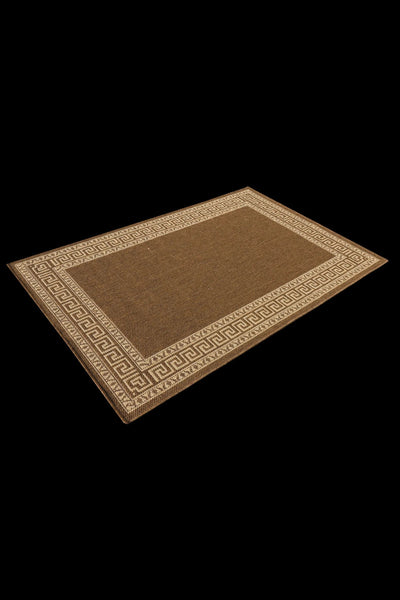 Sisalo Border Flatweave Rug - 179 - Natural