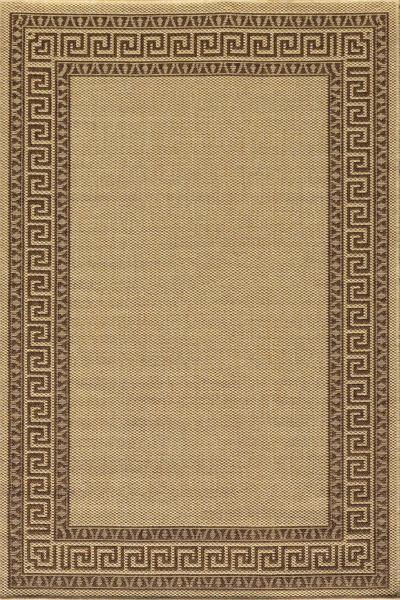 Sisalo Border Flatweave Rug - 177 Natural