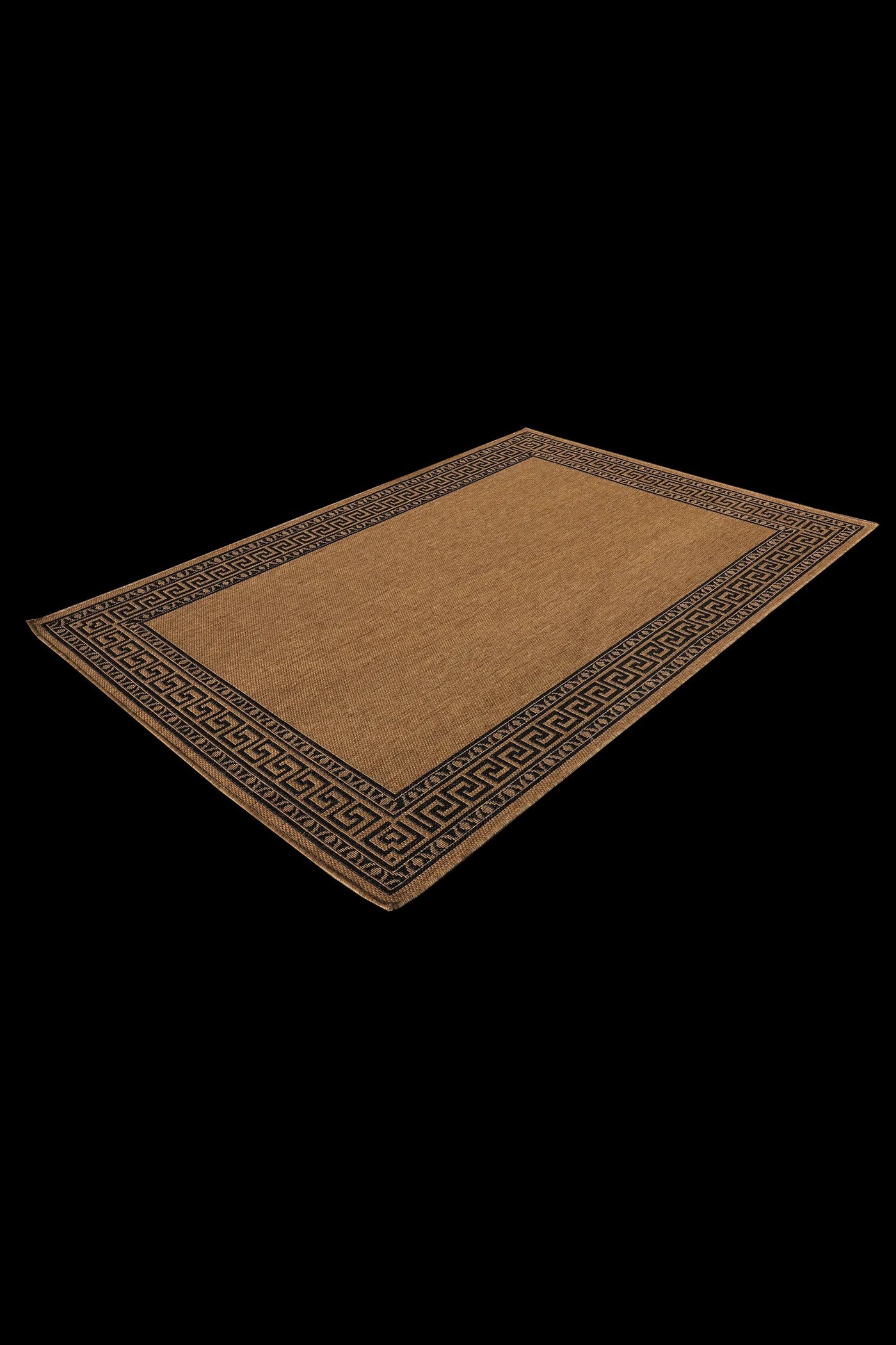 Sisalo Border Flatweave Rug - 175 Brown