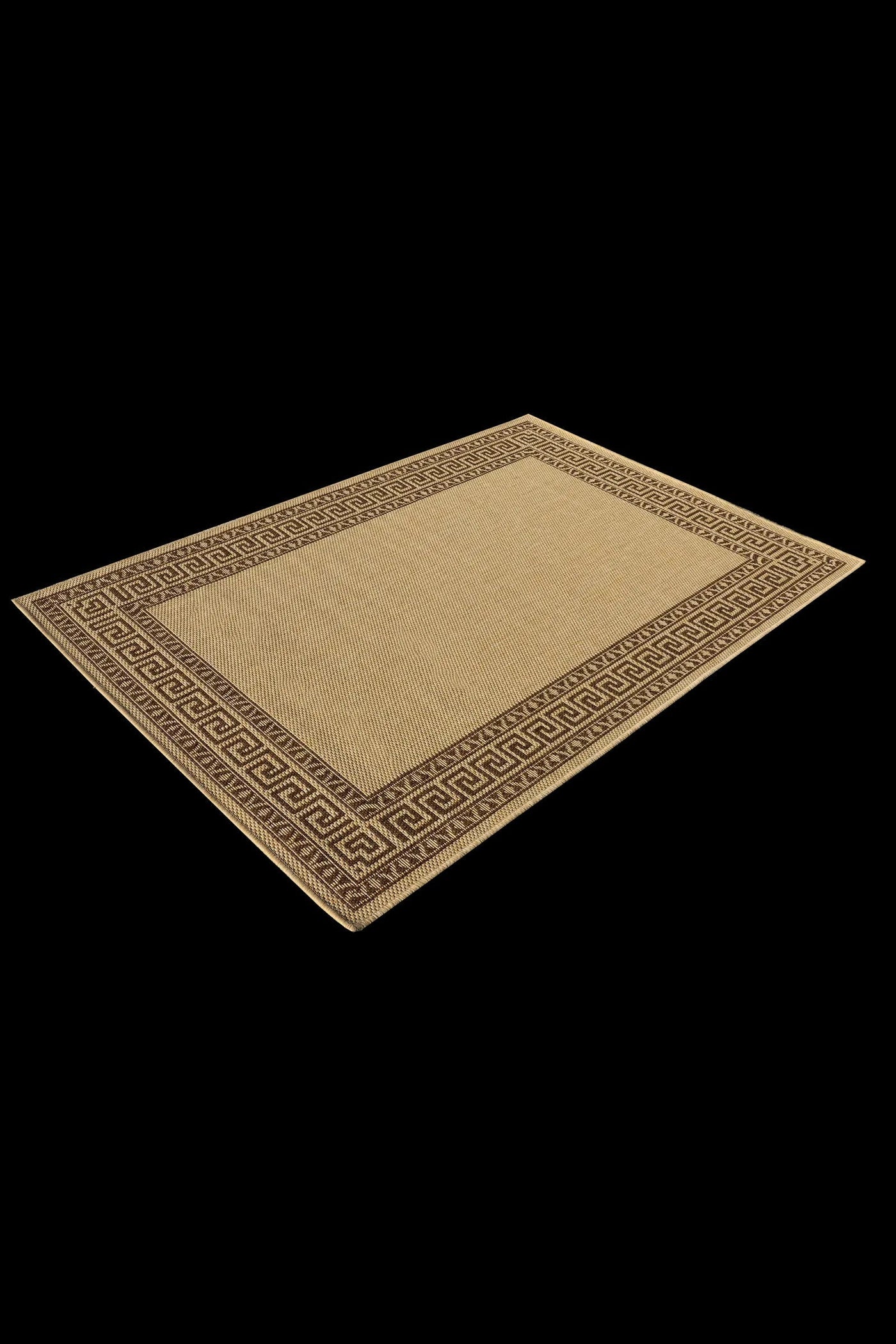 Sisalo Border Flatweave Rug - 177 Natural