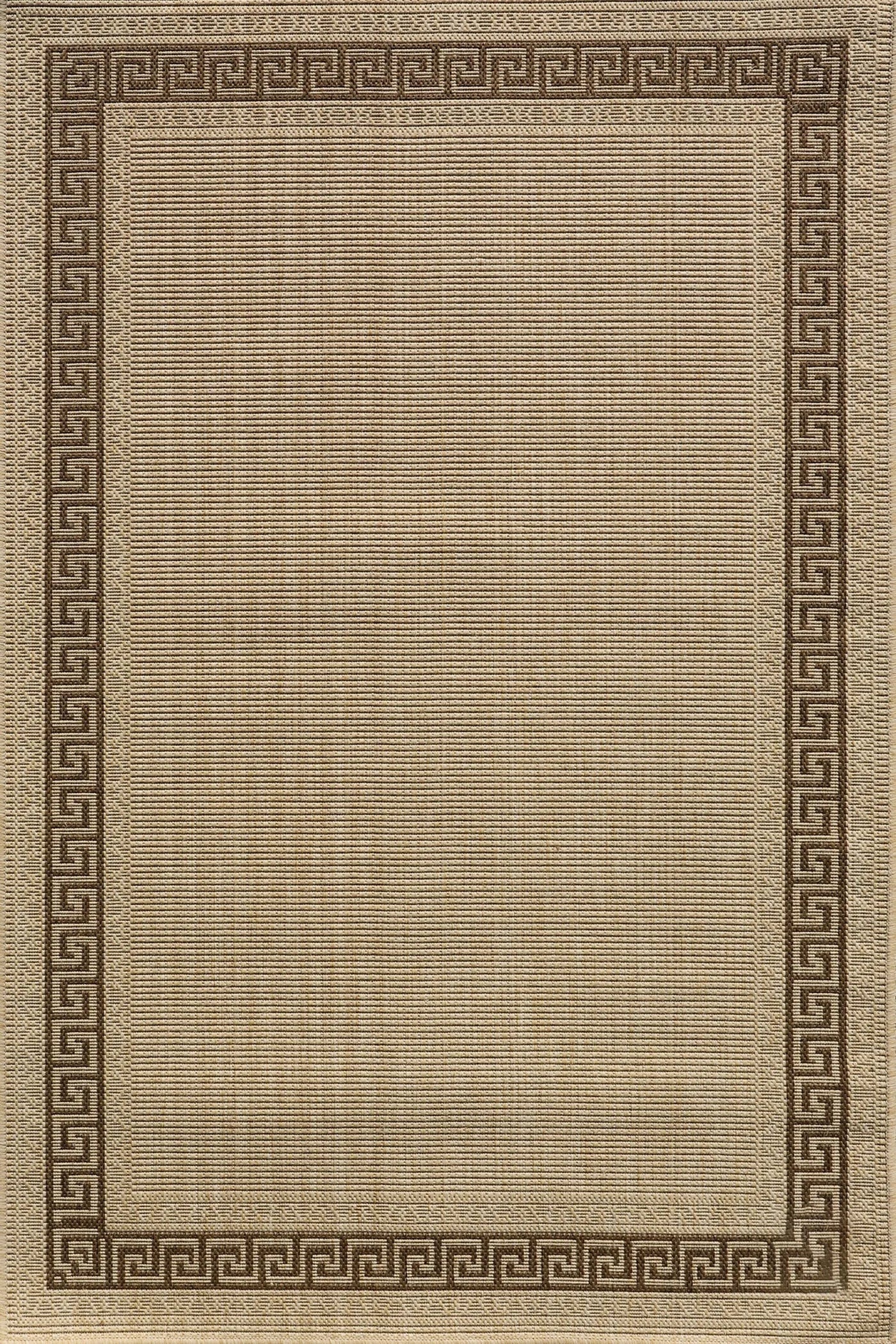 Sisalo Border Flatweave Rug - 123 Natural