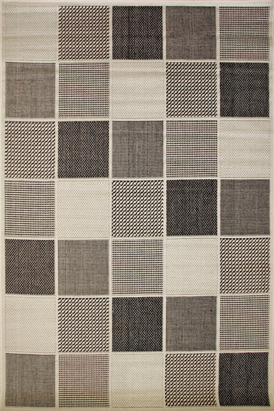 Sisalo Geometric Flatweave Rug - 108 Beige