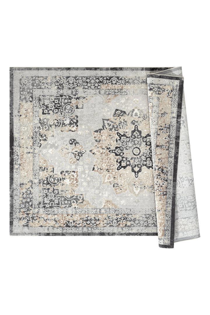 Soft Distressed Rug - 101 Grey