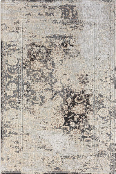 Soft Distressed Rug - 103 Grey