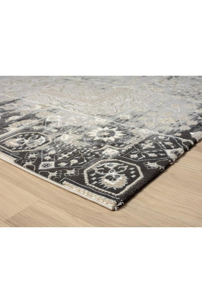 Soft Distressed Rug - 104 Grey