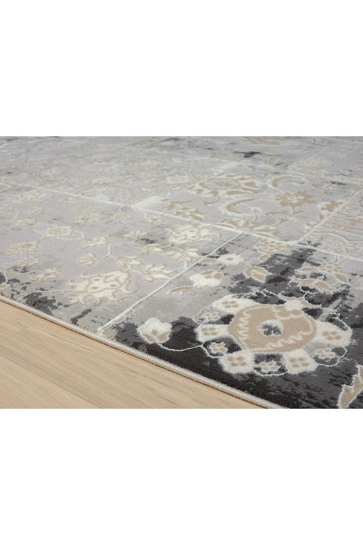 Soft Distressed Rug - 104 Grey