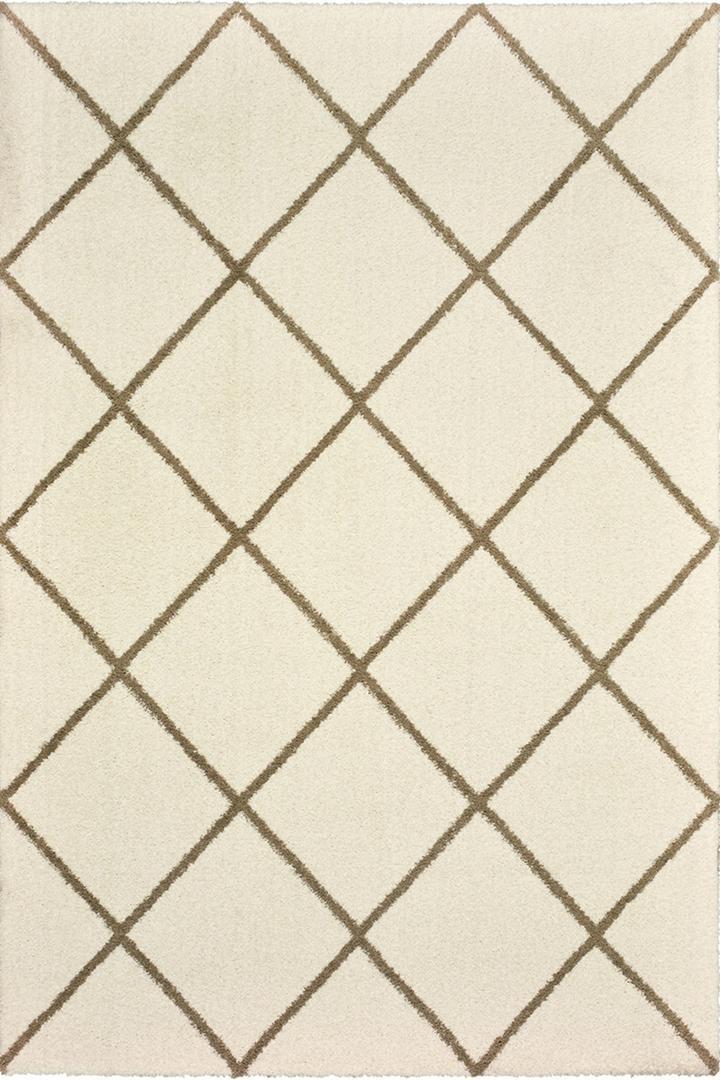 Softness Trellis Rug - 110 Cream