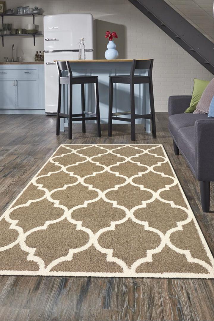 Softness Trellis Rug - 112 Brown