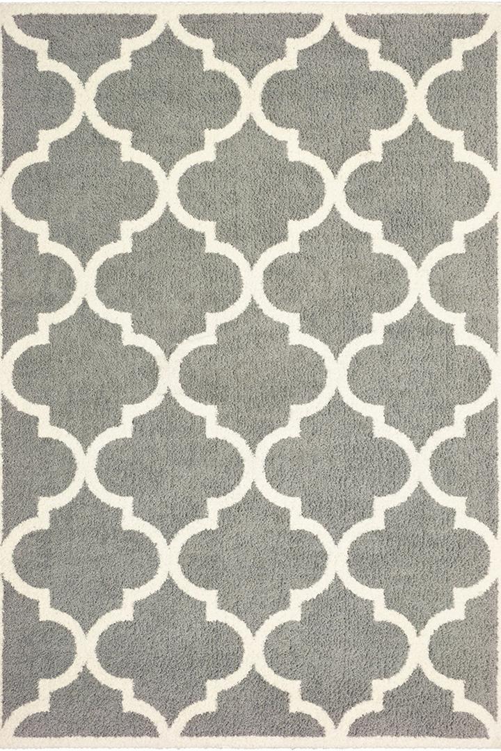 Softness Trellis Rug - 111 Grey