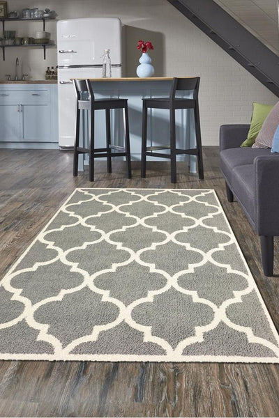 Softness Trellis Rug - 111 Grey