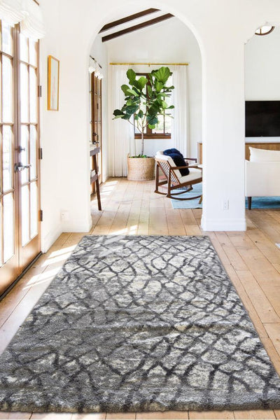 Soho Shaggy Rug - 102 Grey