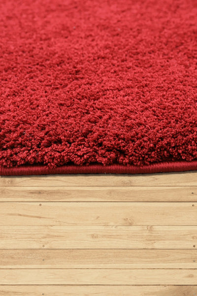 Soho Shaggy Rug - 109 Red