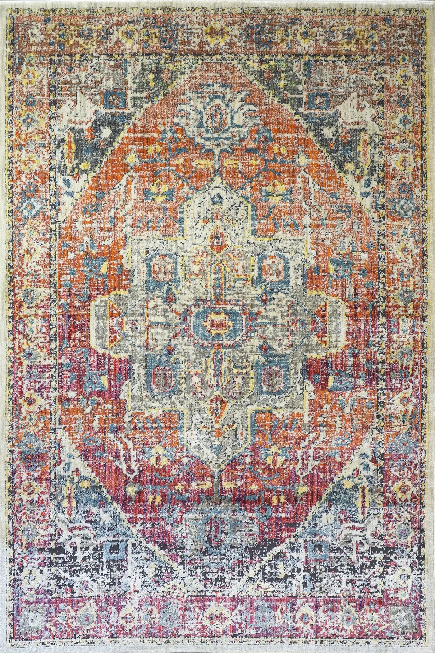 Sophia Distressed Rug - 102 Multicolours