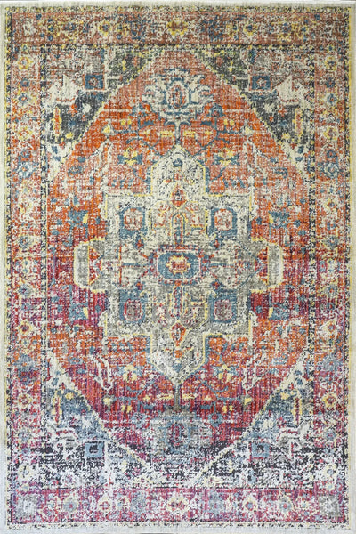 Sophia Distressed Rug - 102 Multicolours