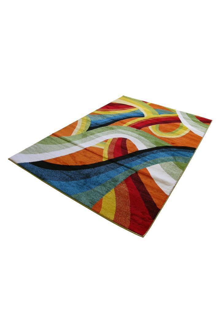 Splendido Abstract Rug - 139 Orange