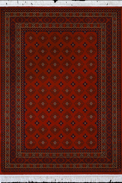 Afghan Rug 2823-Red