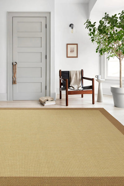 Sisalo Abstract Flatweave Rug - 112 Natural