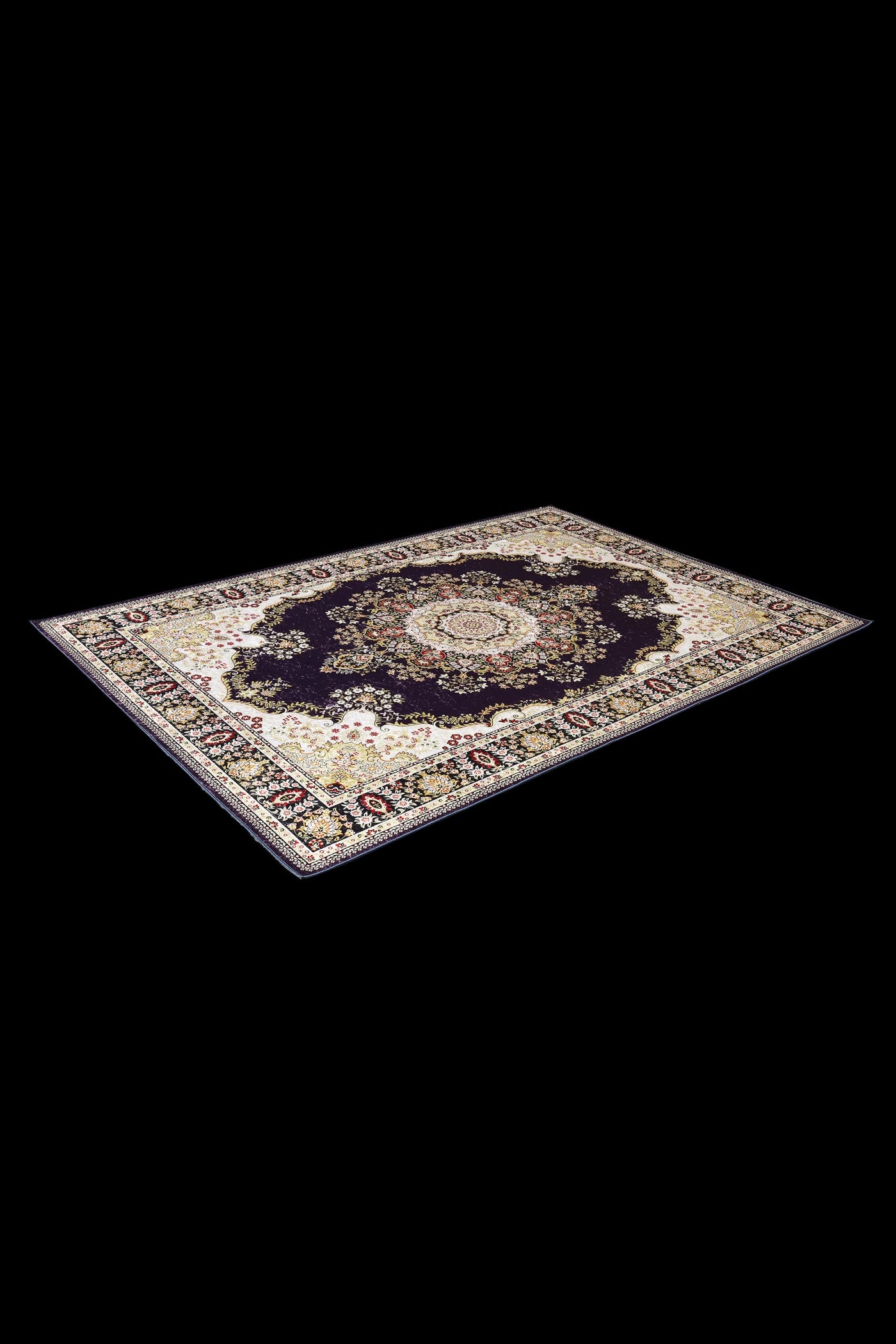 Star Traditional Rug - 106 Navy