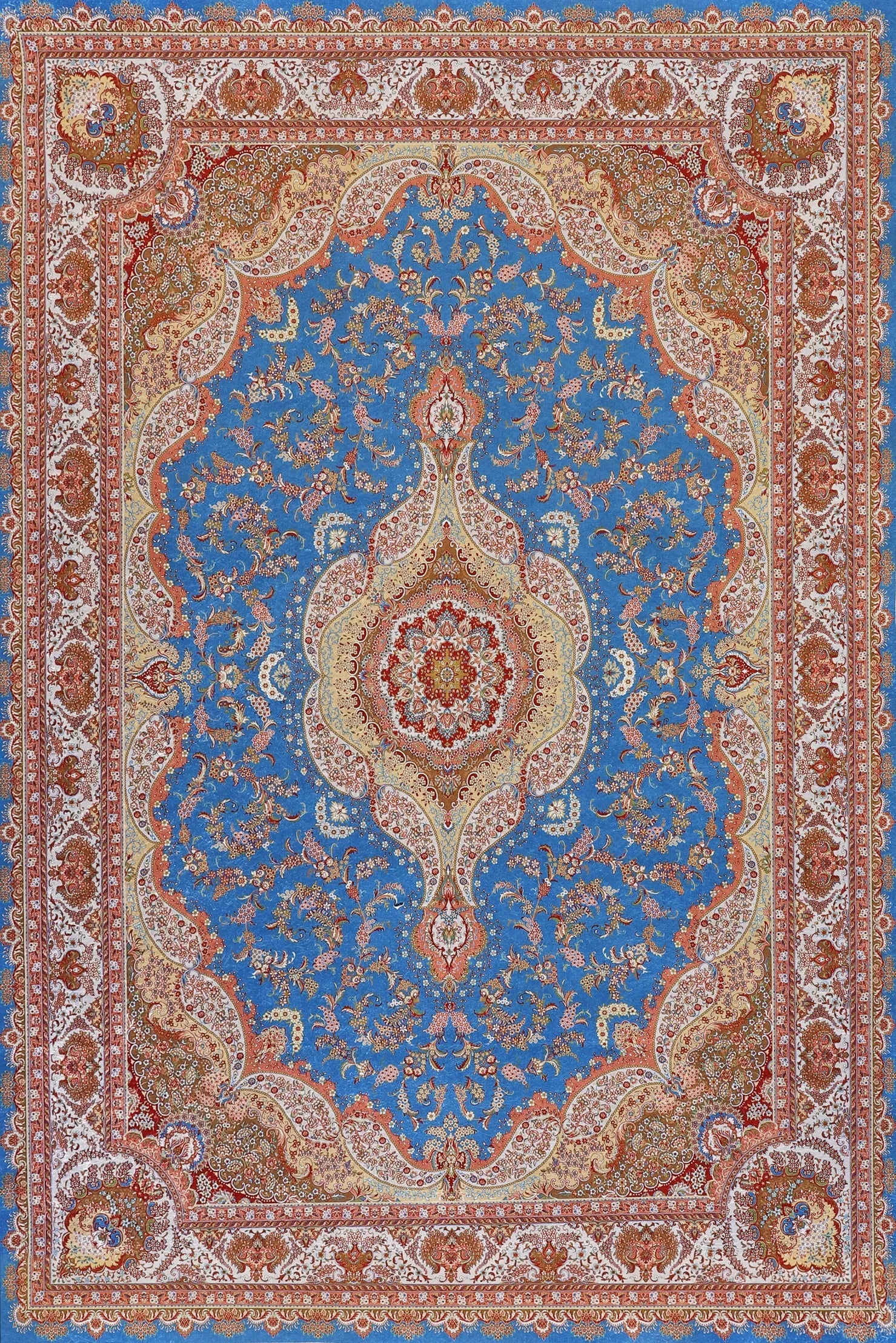 Sale - Star Collection - G-011-Blue | Buy Rugs Online | Cyrus Rugs