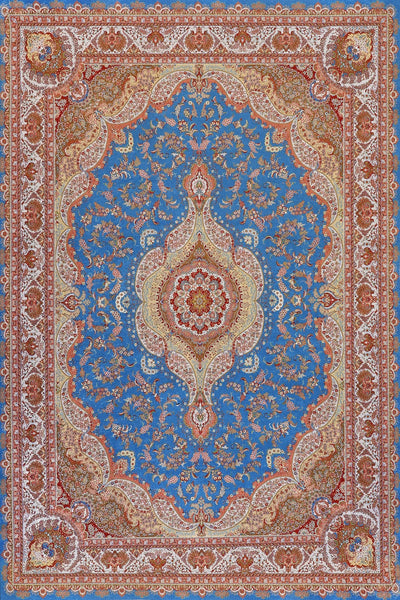 Star Traditional Rug - 102 Blue
