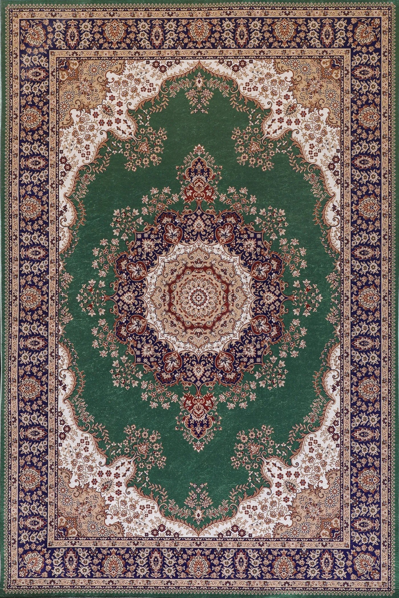 Star Traditional Rug - 104 Green