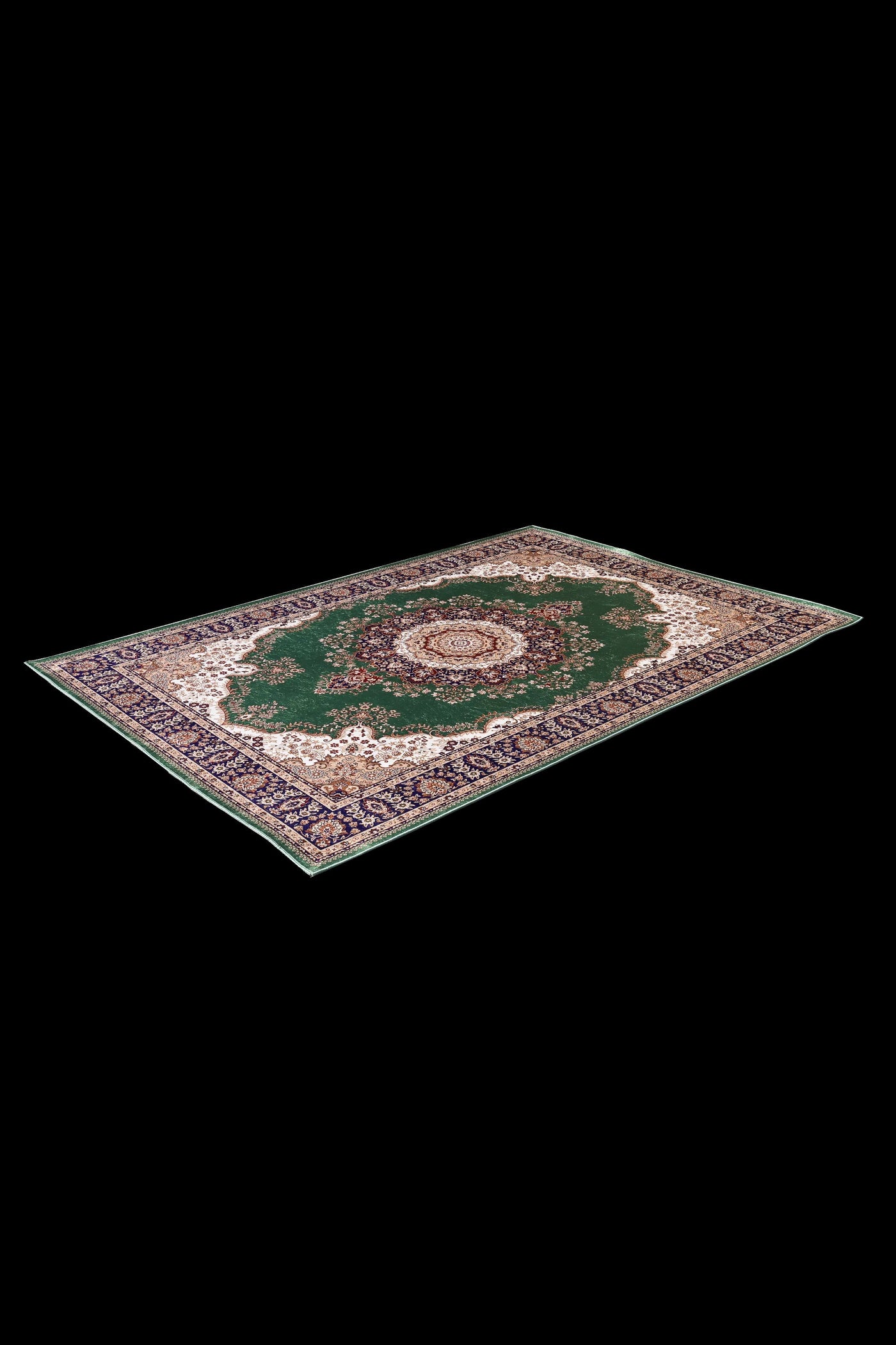 Star Traditional Rug - 104 Green