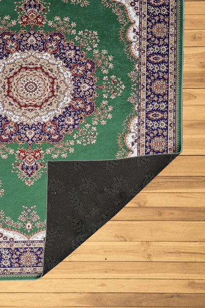 Star Traditional Rug - 104 Green