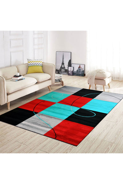 Surf Abstract Rug - 114 Multicolours
