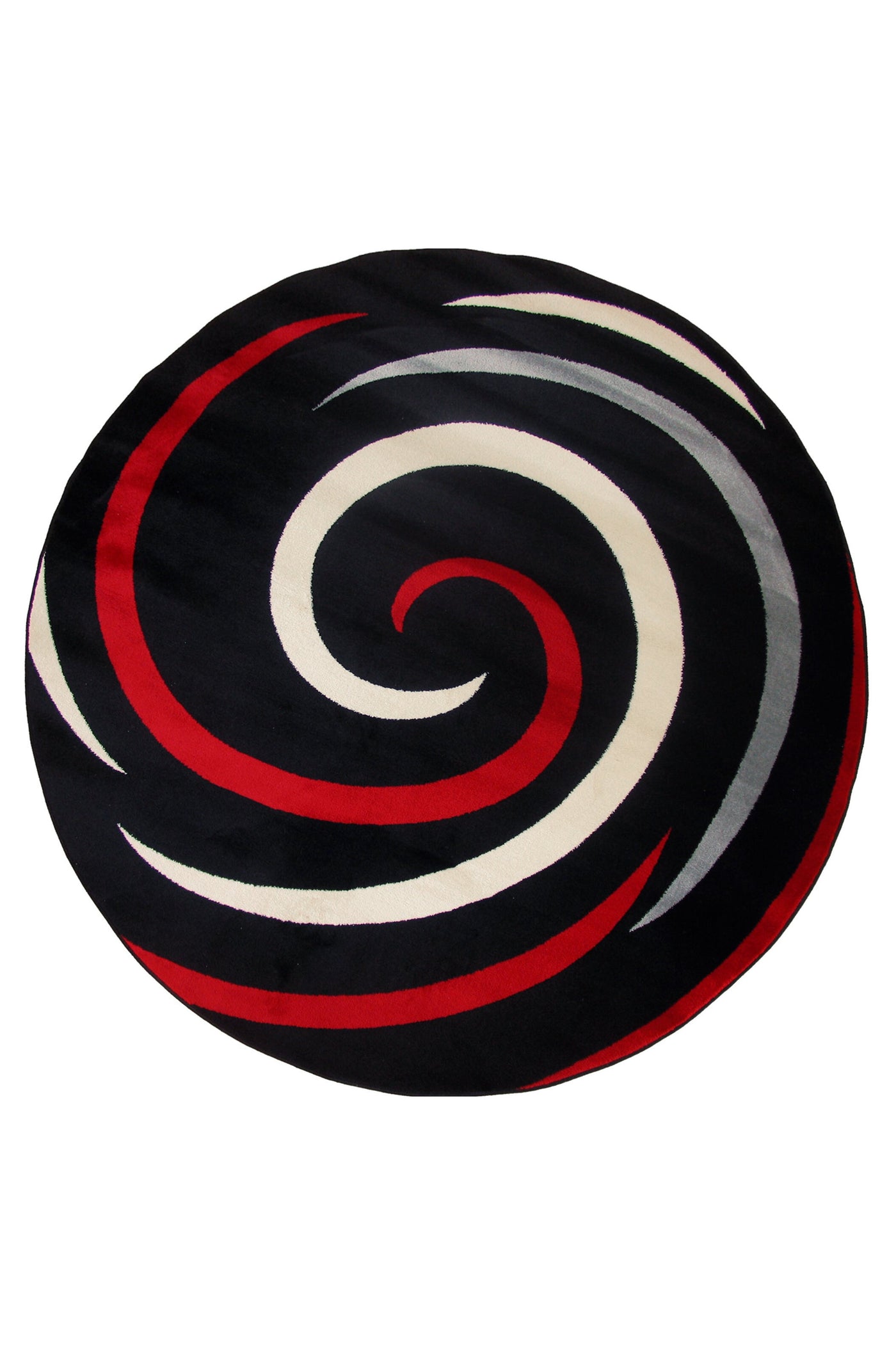 Surf Abstract Rug - 106 Black