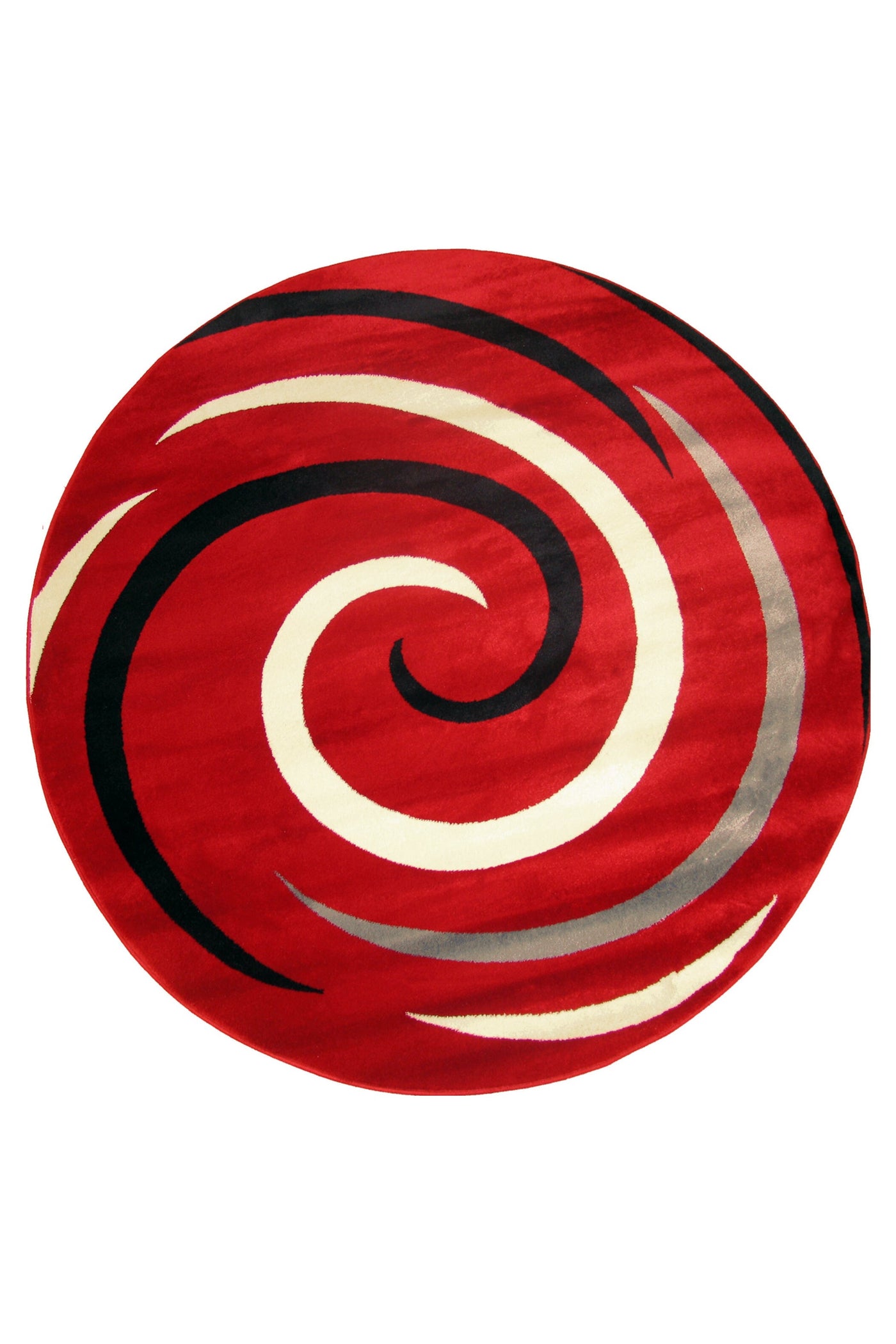Surf Abstract Rug - 109 Red