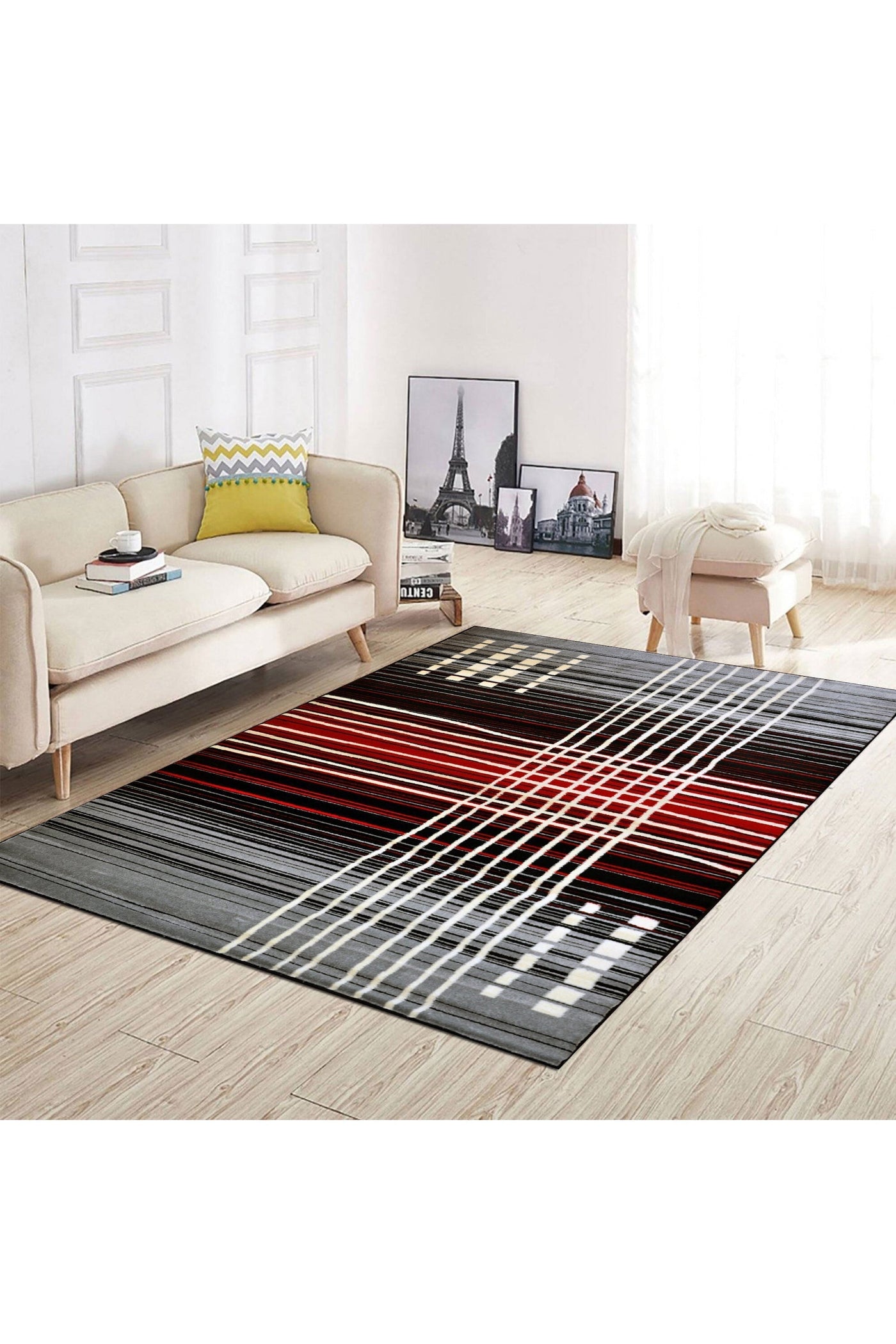 Surf Modern Stripe Rug - 124