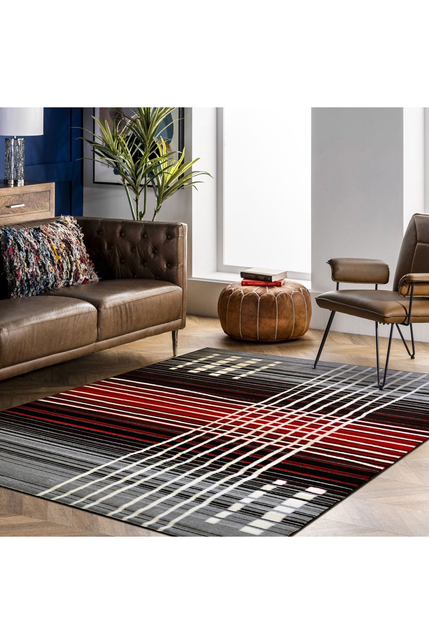 Surf Modern Stripe Rug - 124