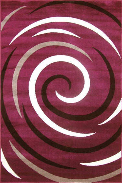 Surf Abstract Rug - 103 Purple