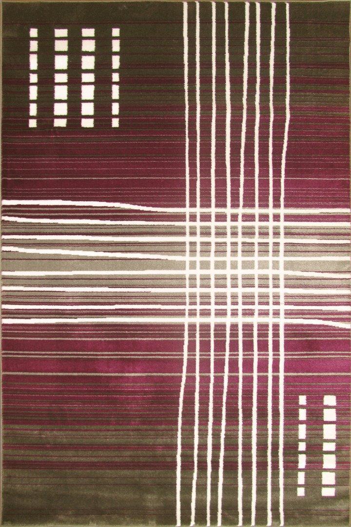 Surf Abstract Rug - 120 Red