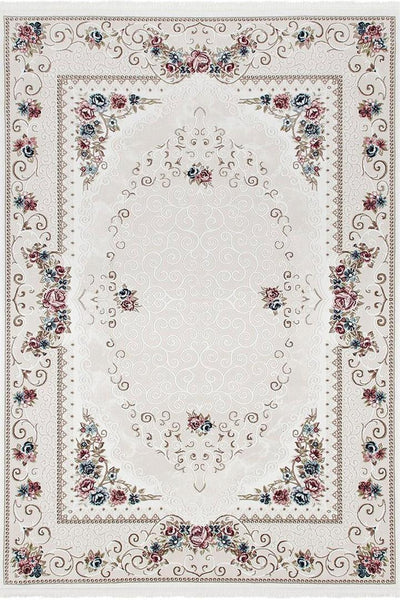 Symphony Floral Rug - 102 Cream