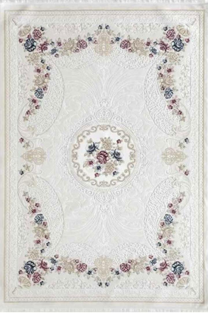 Symphony Floral Rug - 104 Cream