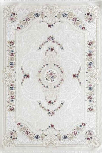 Symphony Floral Rug - 105 Cream