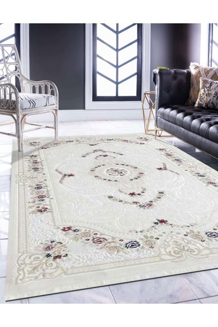 Symphony Floral Rug - 105 Cream