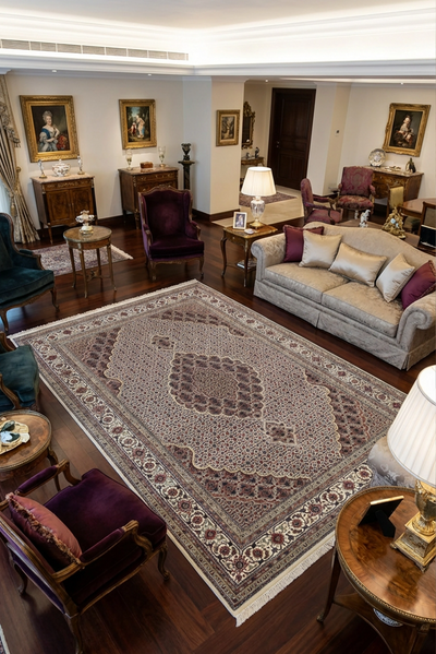 Tabriz Mehdi Wool Hand Knotted 246x172 cm