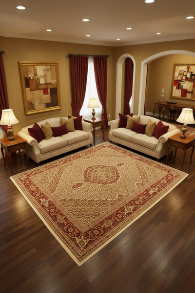 Tabriz Mehdi Wool Hand Knotted Rug 198x152 cm