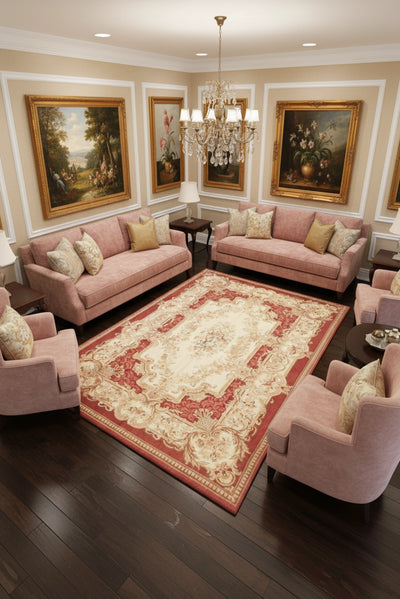 Tapestry Chinese Hand Knotted Wool Rug 274x184 cm