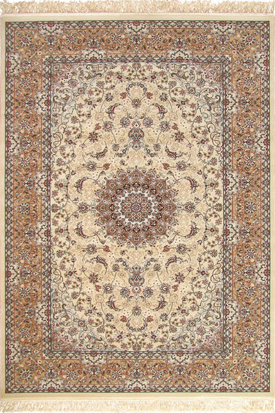 Tehran Traditional Medallion Rug - 106 Cream