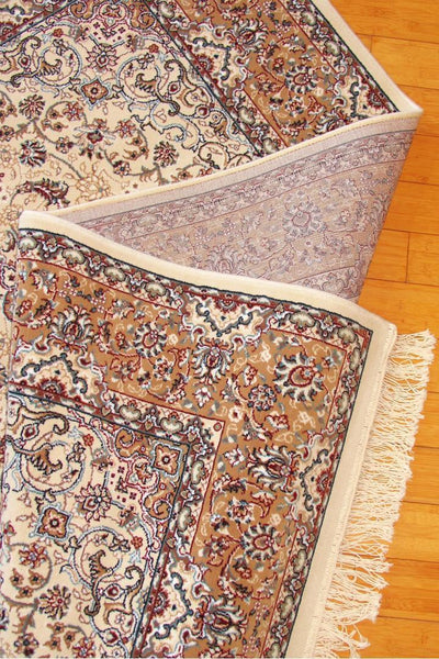 Tehran Traditional Medallion Rug - 106 Cream