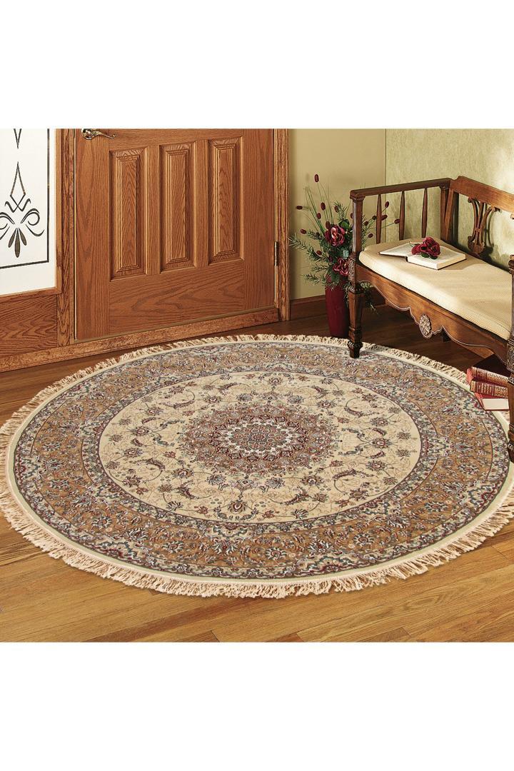 Tehran Traditional Medallion Rug - 106 Cream