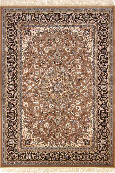Tehran Traditional Medallion Rug - 108 Walnut