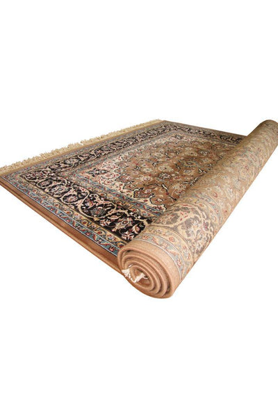 Tehran Traditional Medallion Rug - 108 Walnut