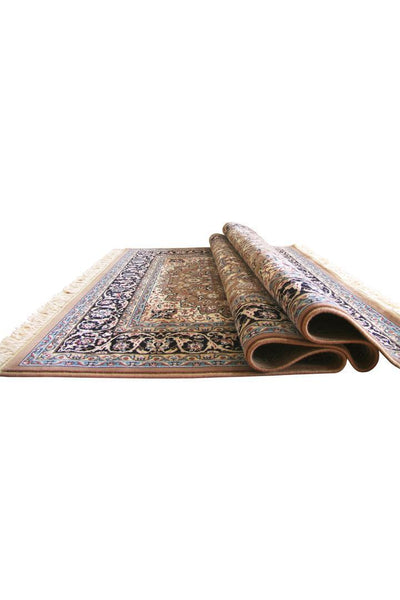 Tehran Traditional Medallion Rug - 108 Walnut